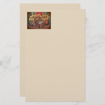 The Lord's Supper Stationery by justcrosses at Zazzle