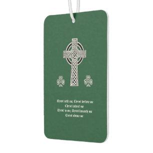The Lorica of Saint Patrick Prayer (short) Air Freshener