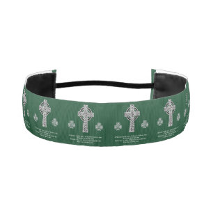 The Lorica of Saint Patrick Prayer (short) Athletic Headband