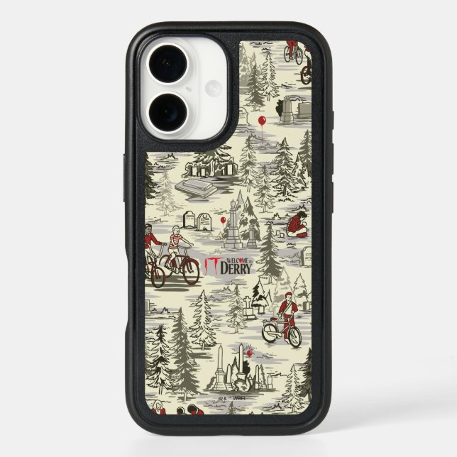 The Losers Club Cemetery Pattern Otterbox iPhone Case (Back)