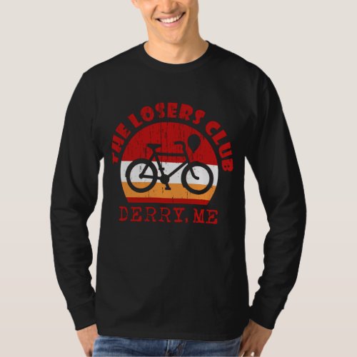 The Losers Club Vintage Bike Distressed Design T_Shirt