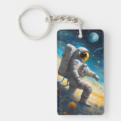 The Lost Astronaut Keychain