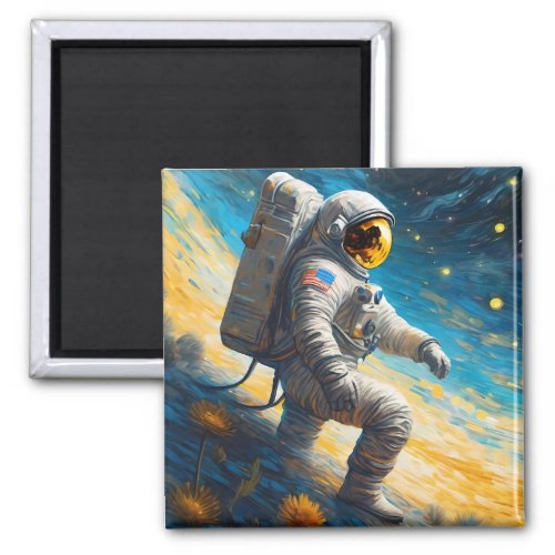 The Lost Astronaut Magnet