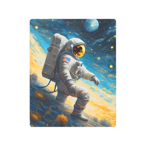 The Lost Astronaut Metal Print