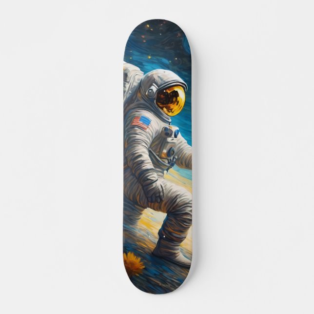 The Lost Astronaut Skateboard (Front)