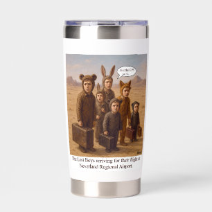 The Lost Boys arriving for their flight Insulated Tumbler