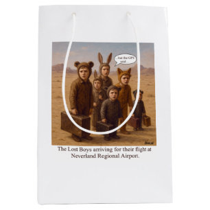 The Lost Boys arriving for their flight Medium Gift Bag