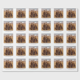 The Lost Boys arriving for their flight Wrapping Paper