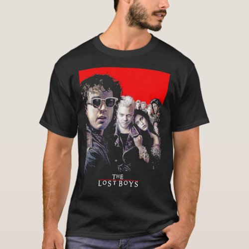 The Lost Boys Black Classic T_Shirt