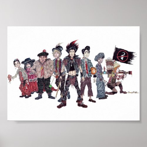 The Lost Boys from Hook 1991 Poster