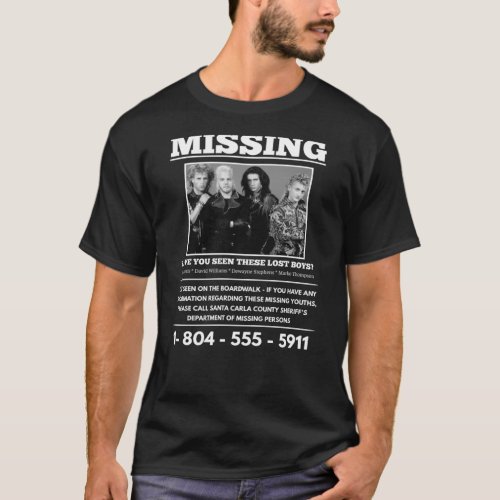 The Lost Boys  Missing86png86 T_Shirt