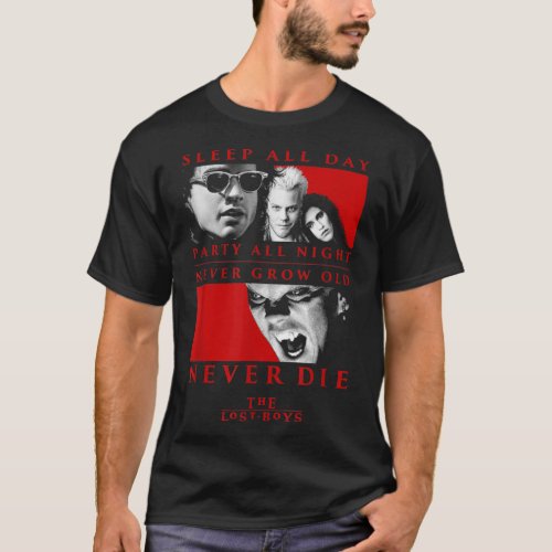 The Lost Boys Never Die  T_Shirt