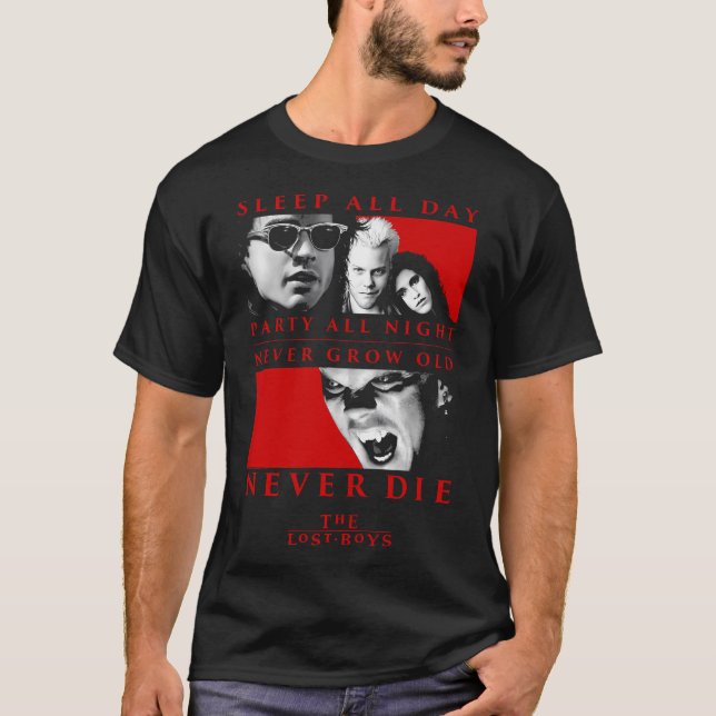 The Lost Boys Never Die T-Shirt (Front)