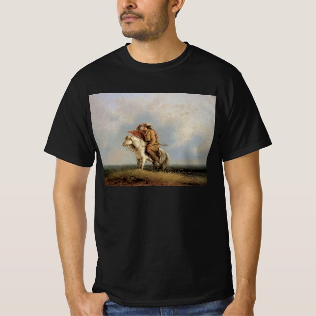 The Lost Greenhorn, Lost on the Prairie by Miller T-Shirt (Front)