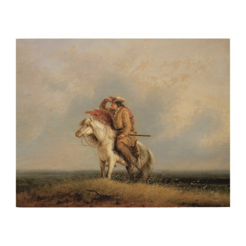 The Lost Greenhorn Lost on the Prairie by Miller Wood Wall Decor