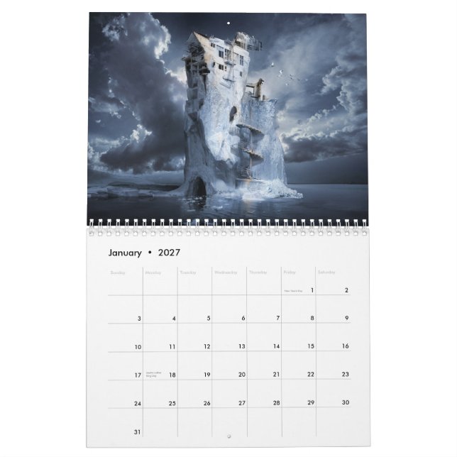 The Lost Souls Collection 2013-14 Calendar (Jan 2027)