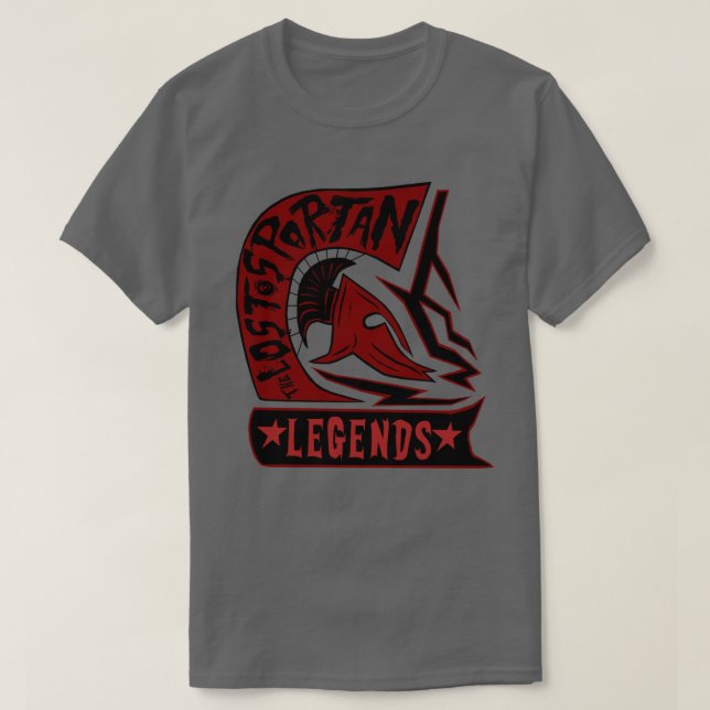 The Lost Spartan Legends T-Shirt (Design Front)