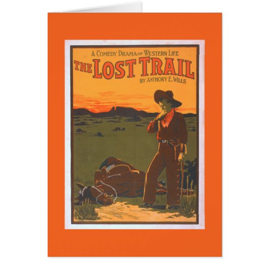 The Lost Trail - Comedy Drama Western Life (Front)