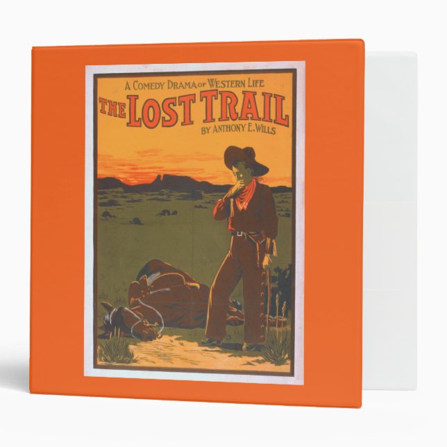 The Lost Trail - Comedy Drama Western Life 3 Ring Binder (Front/Inside)