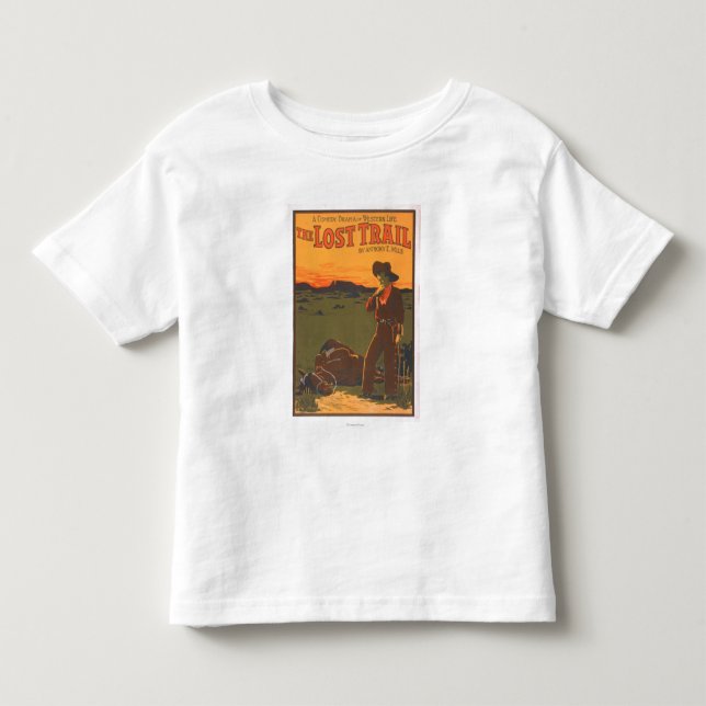 The Lost Trail - Comedy Drama Western Life Toddler T-shirt (Front)