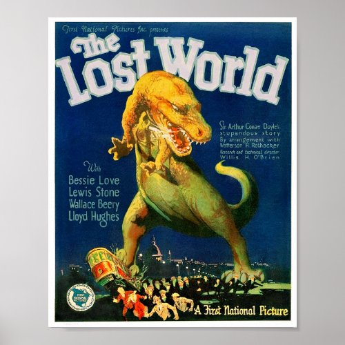 The Lost World 1925 Movie Poster