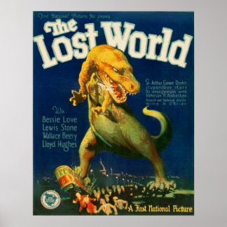 The Lost World (1925 Silent Film) Poster