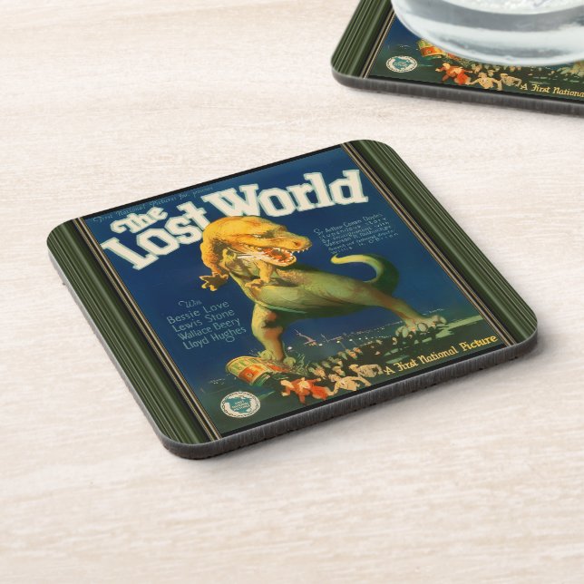 The Lost World Beverage Coaster (Left Side)