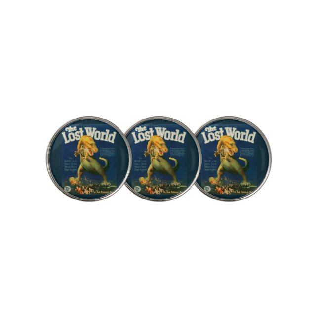 The Lost World Golf Ball Markers (3 Up)
