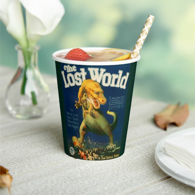 The Lost World Paper Cup (Insitu)