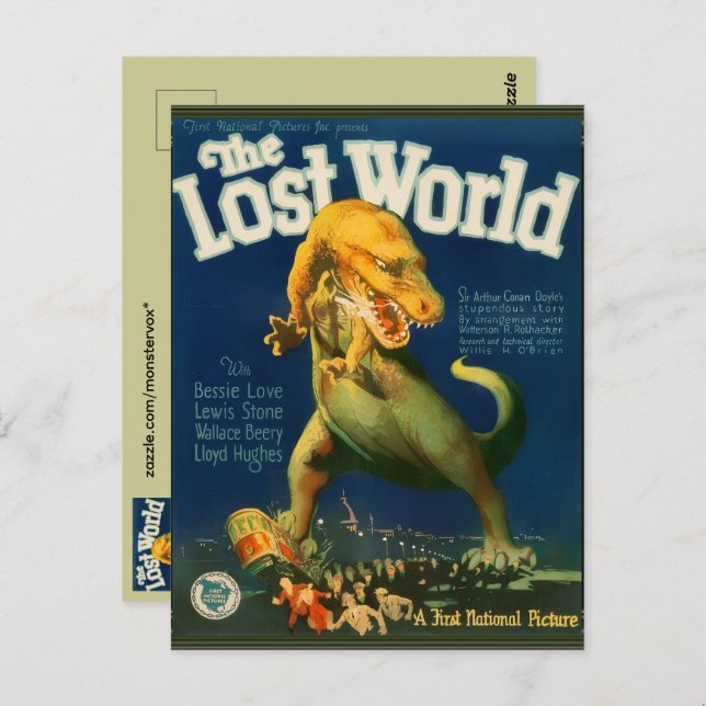 The Lost World Postcard (Front/Back)
