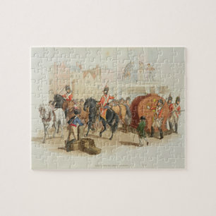 The Lottery Wheel, engraved by the artist, 1805 (a Jigsaw Puzzle