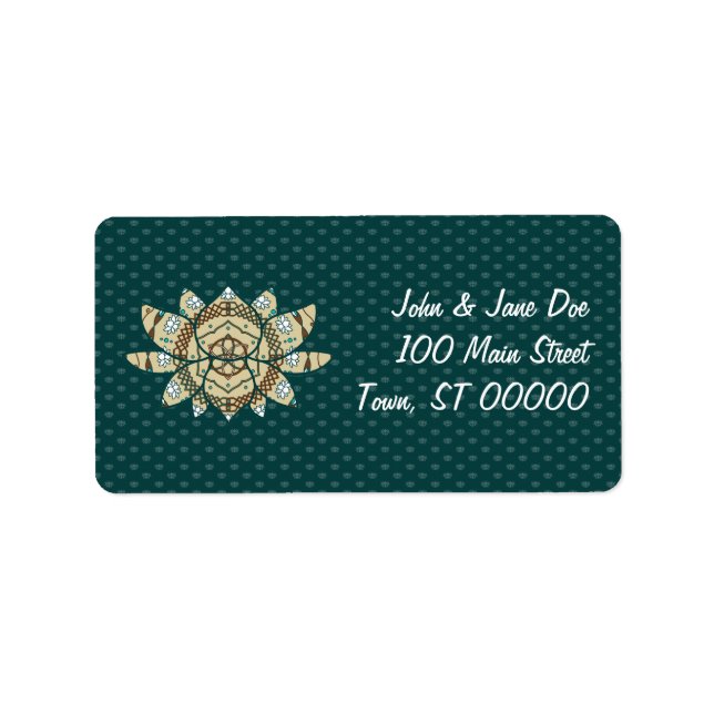 The Lotus Address Label (Front)