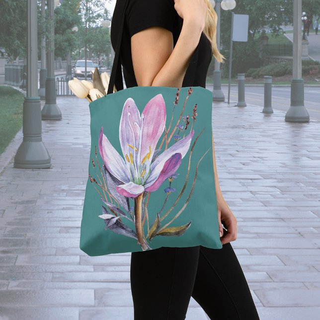 The Lotus Bloom Tote Bag (Creator Uploaded)