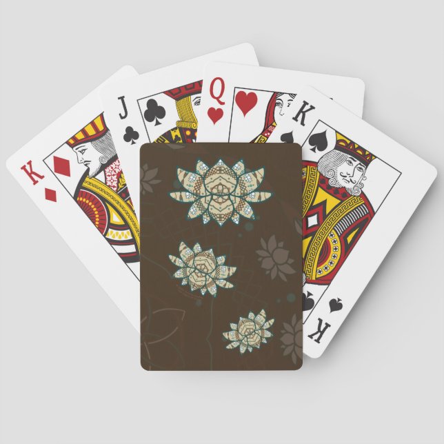 The Lotus Classic Playing Cards (Back)