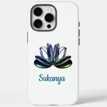 The lotus flower personalized