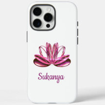 The lotus flower personalized