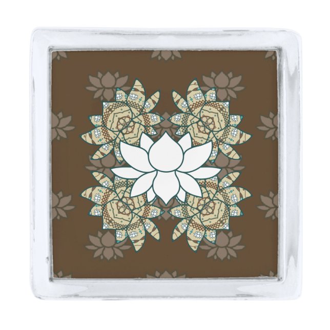 The Lotus Lapel Pin (Front)
