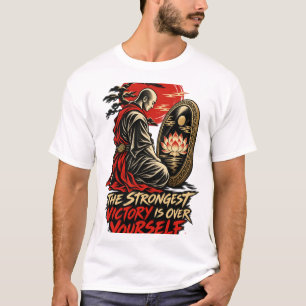 The Lotus Within Warrior Monk Zen T-Shirt