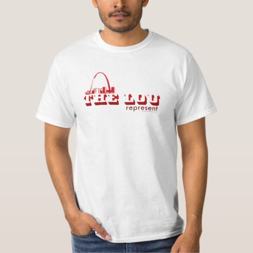 The Lou St Louis Represent T_Shirt