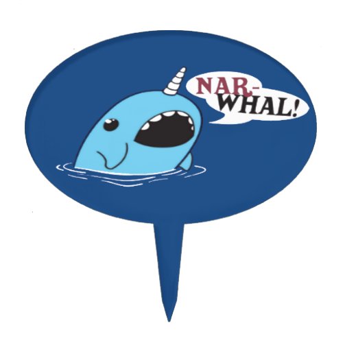 The Loud Narwhal Cake Topper