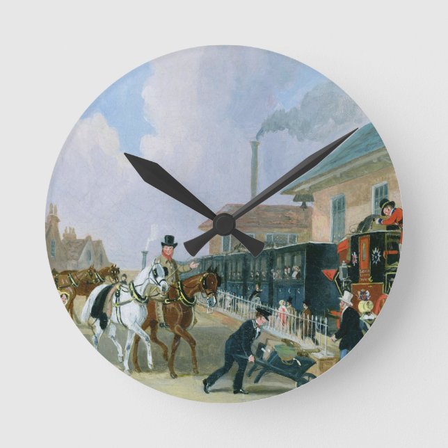 The Louth-London Royal Mail Travelling by Train fr Round Clock (Front)