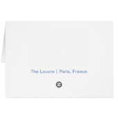 The Louvre Cards (Back Horizontal)
