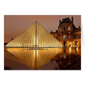 The Louvre Museum at Night, Paris, France (Front Horizontal)