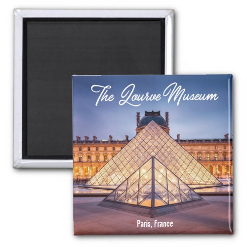 the louvre museum magnet