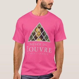The Louvre Museum Paris France Inside Pyramid funn T-Shirt