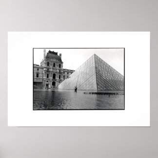 The Louvre, Pairs Poster