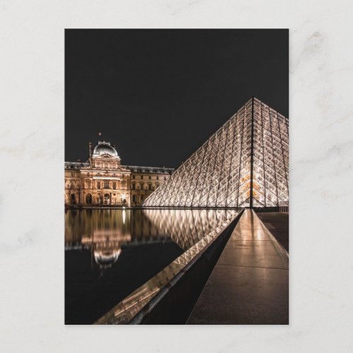 The Louvre Paris France Postcard