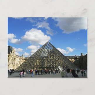 The Louvre Postcard