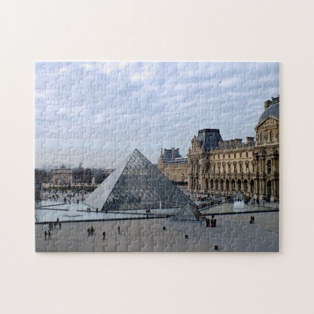 The Louvre Pyramid - Jigsaw Jigsaw Puzzle (Horizontal)