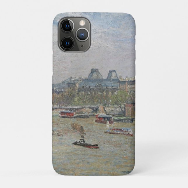 The Louvre, Spring  Camille Pissarro   Case-Mate iPhone Case (Back)
